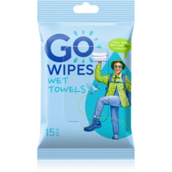 GoWipes Wet Towels prosoape umede cu efect revigorant - imagine 2